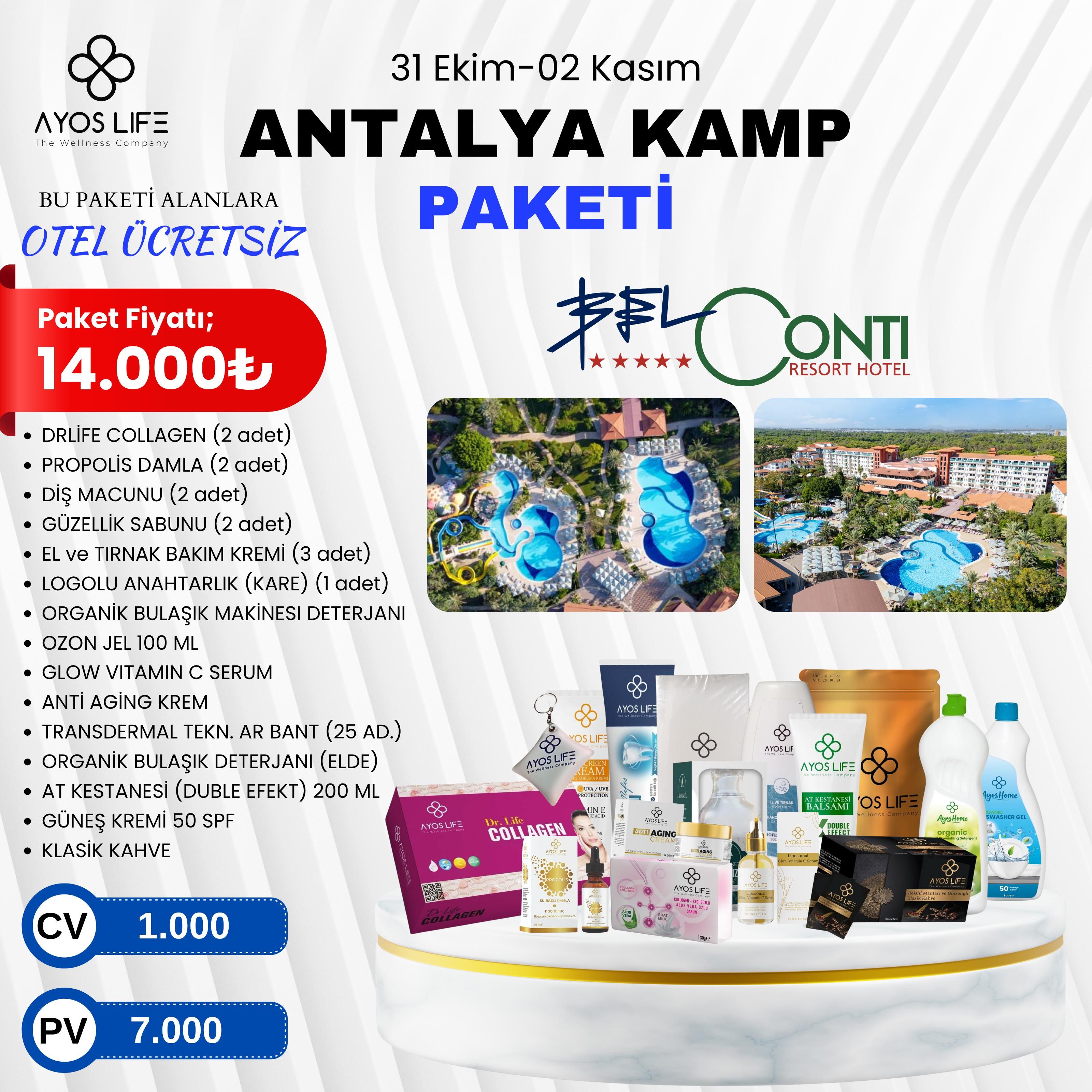 ANTALYA KAMP PAKETİ